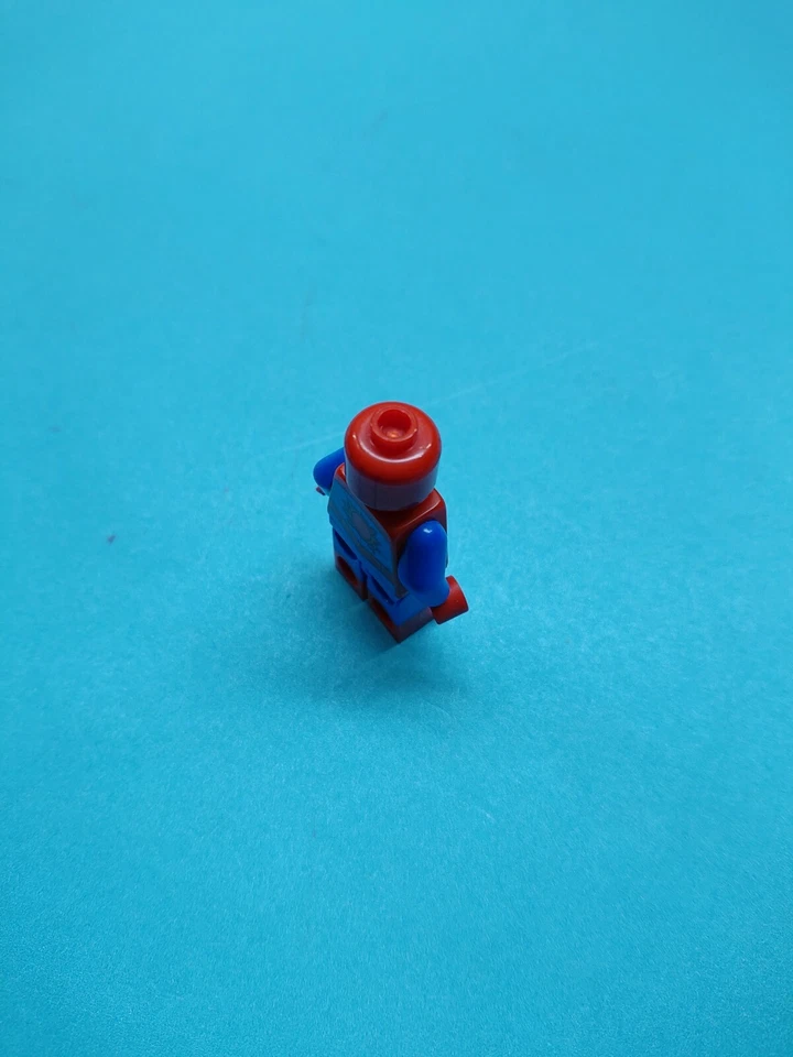 Lego Marvel Super Heroes Minifigura Spider-Man Ojos Azules Metálicos 76113! Foto 4 de 4