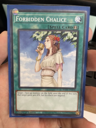 Forbidden Chalice EGO1-EN028 1st Ed NM Common - Picture 1 of 1