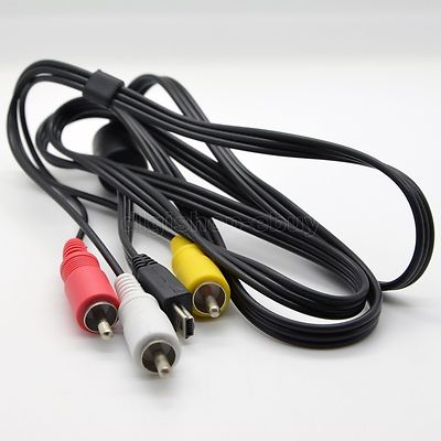 AV Video Cable Cord For Canon EOS 700D EOS 70D EOS Kiss X3 X4 X5 X7 AVC-DC400