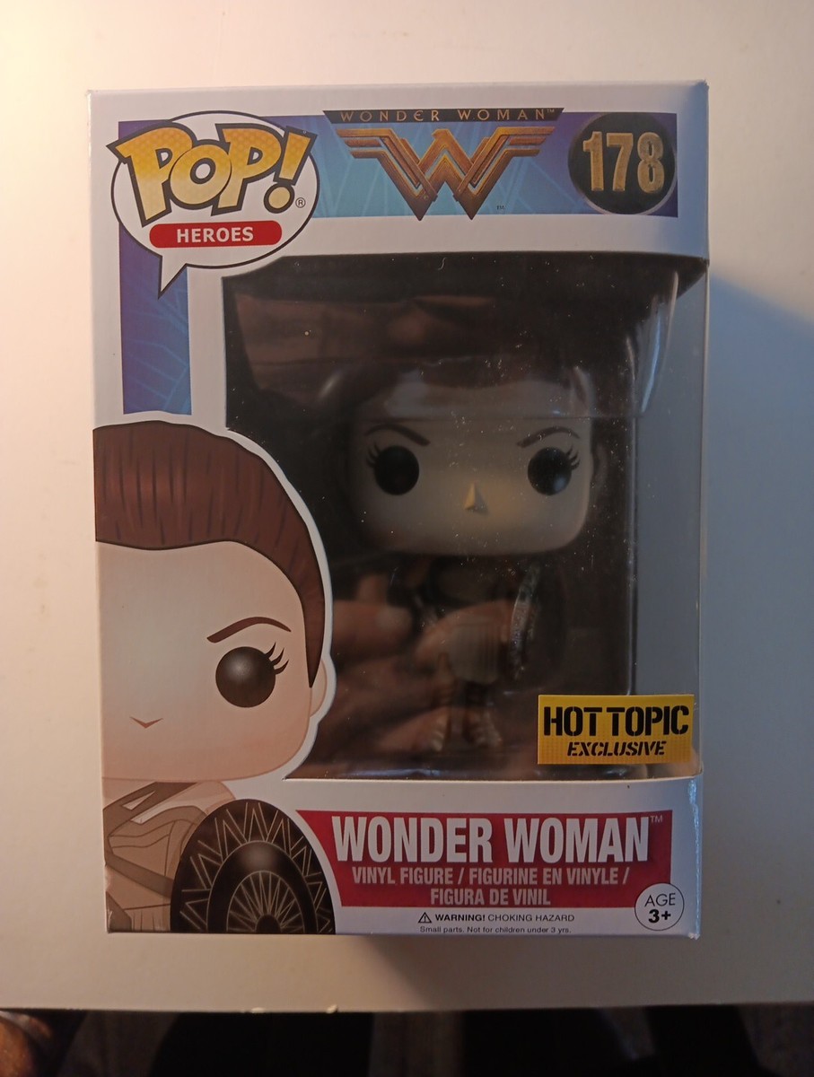Funko Pop! Wonder Woman 178 Hot Topic DC Comics | eBay