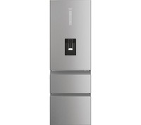 Haier HTW5618DWMG 3 Door Fridge Freezer Frost Free Stainless Steel