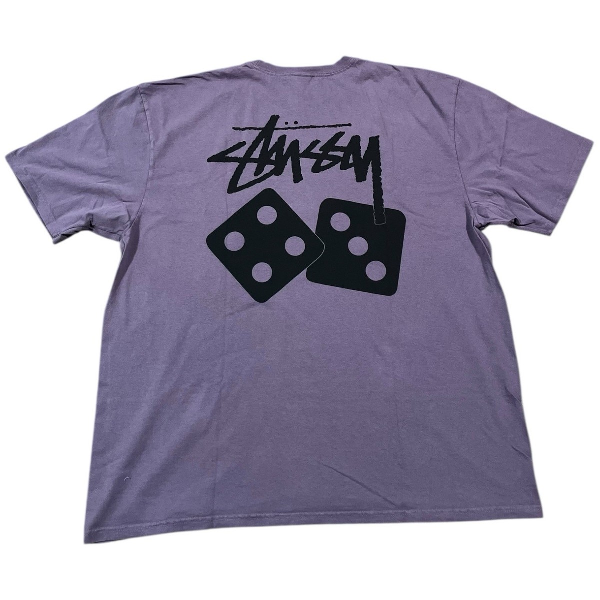 Stussy Dice Pigment Dyed Tee Mens Size 2XL | eBay