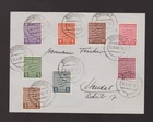 Letter SBZ Mi.73Y-90Y from Stendal 1946 used