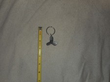 Porte-clés hélice bateau métal étain porte-clés breloque accessoire
