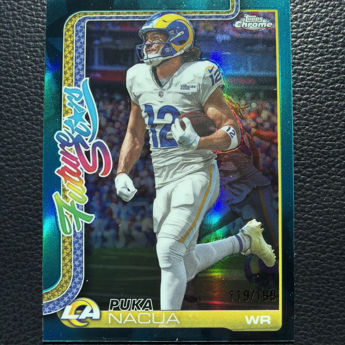 Topps Chrome 2025 Future Stars Puka Nacua #FS-23 Serial 119/199