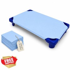 Sheets Stargazer 6pk Light Blue 22x52 Cot Sheet