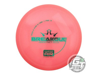 NEW Dynamic Discs Lucid AIR Breakout 147g Pink Green Foil Fairway Driver Disc