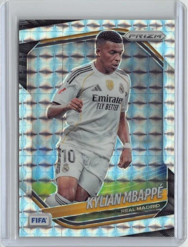 Kylian Mbapp 2025 Panini Prizm Kylian Mbapp #181 Silver