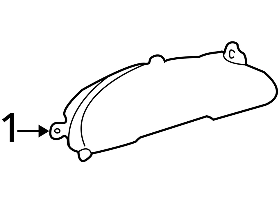 SE ADAPTA A PONTIAC SUNFIRE CLUSTER 2000-2005 22714994 - NUEVO OEM 22714994 Foto 3 de 3