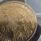 Presidential Dollar George Washington Position B 2007-D $1 Satin PCGS SP65 — photo 6