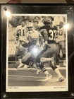 Vintage Emmitt Smith- Dallas Cowboys Autographed Glossy 8x10 Framed Wall Plaque