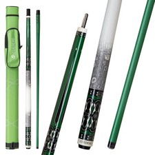 Carbon Fiber Pool Cue,Pool Cue Pink/Blue/Green/Orange with Case,Pool Sticks f...