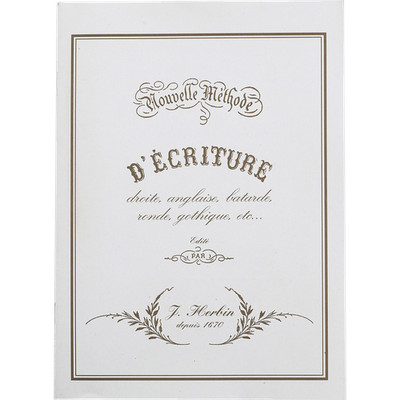 Jacques Herbin 10x Herbin, Heft A5 zur Einführung in die Schrift - 90300T