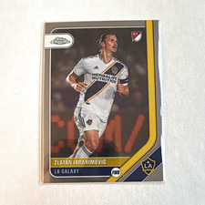 Topps Chrome 2025 MLS Base Set Zlatan Ibrahimović #9 LA Galaxy Soccer Card