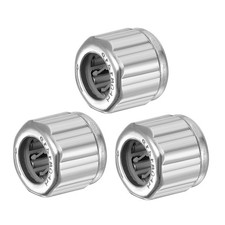 3 Pcs 8mm Bore 14mm OD 12mm Width Needle Roller Bearings For Equipment One Way