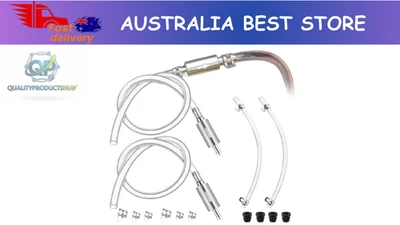 2 Pack Brake Bleeder HoseHydraulic Brake Bleed Hose One Way Check Valve Tube ... - image 1 of 4