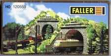 Faller Train Tunnel HO 120559 Model Railroad Kit Germany - New Sealed - P149
