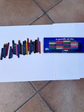 lotto pastelli a cera e ad olio