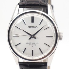 Reloj para hombre vintage SEIKO Lord Marvel 36000 5740-8000 cuerda manual esfera plateada