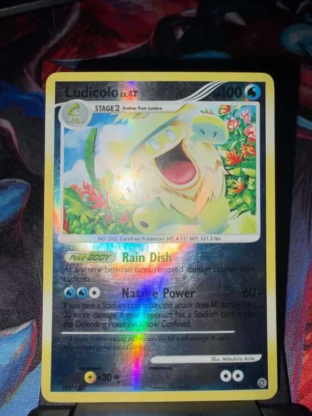 Ludicolo 13/132 Secret Wonders Reverse Holo Rare Pokemon TCG from 2007