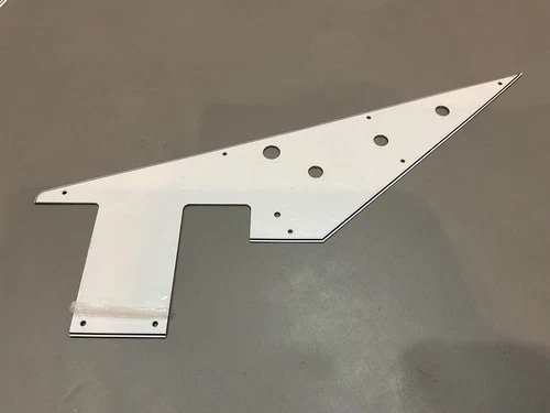 Pickguard for Electric Guitar Gibson Custom Shop Korina 1958 Flying V White