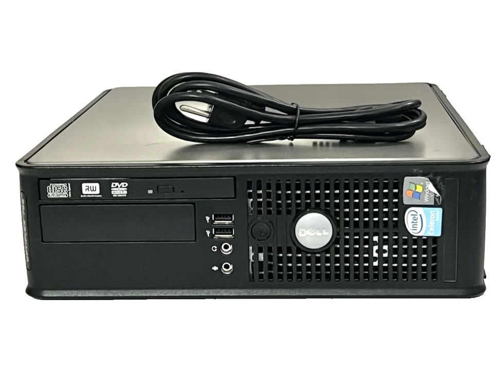 Dell OptiPlex 755 DT Celeron 2.0GHz 500GB 4GB Ram RS-232  WINDOWS XP 32BIT SP3 - Image 2 of 4