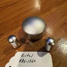 SET MANOPOLE ROTEL RSX-1560 - OTTIME CONDIZIONI (3 MANOPOLE)