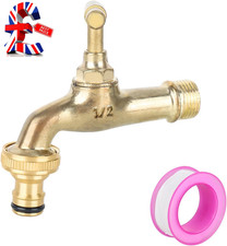 Quality Upgraded Universal Water Tap for the Garden Rust and Frost Resistant 1/2