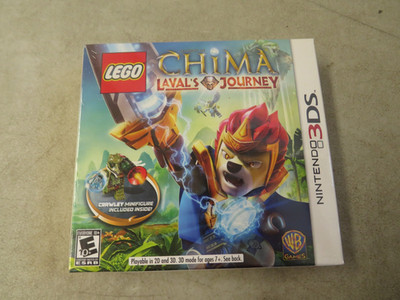 Nintendo 3DS Lego Legends Of Chima Laval's Journey w/ Figure Factory Sealed NEW