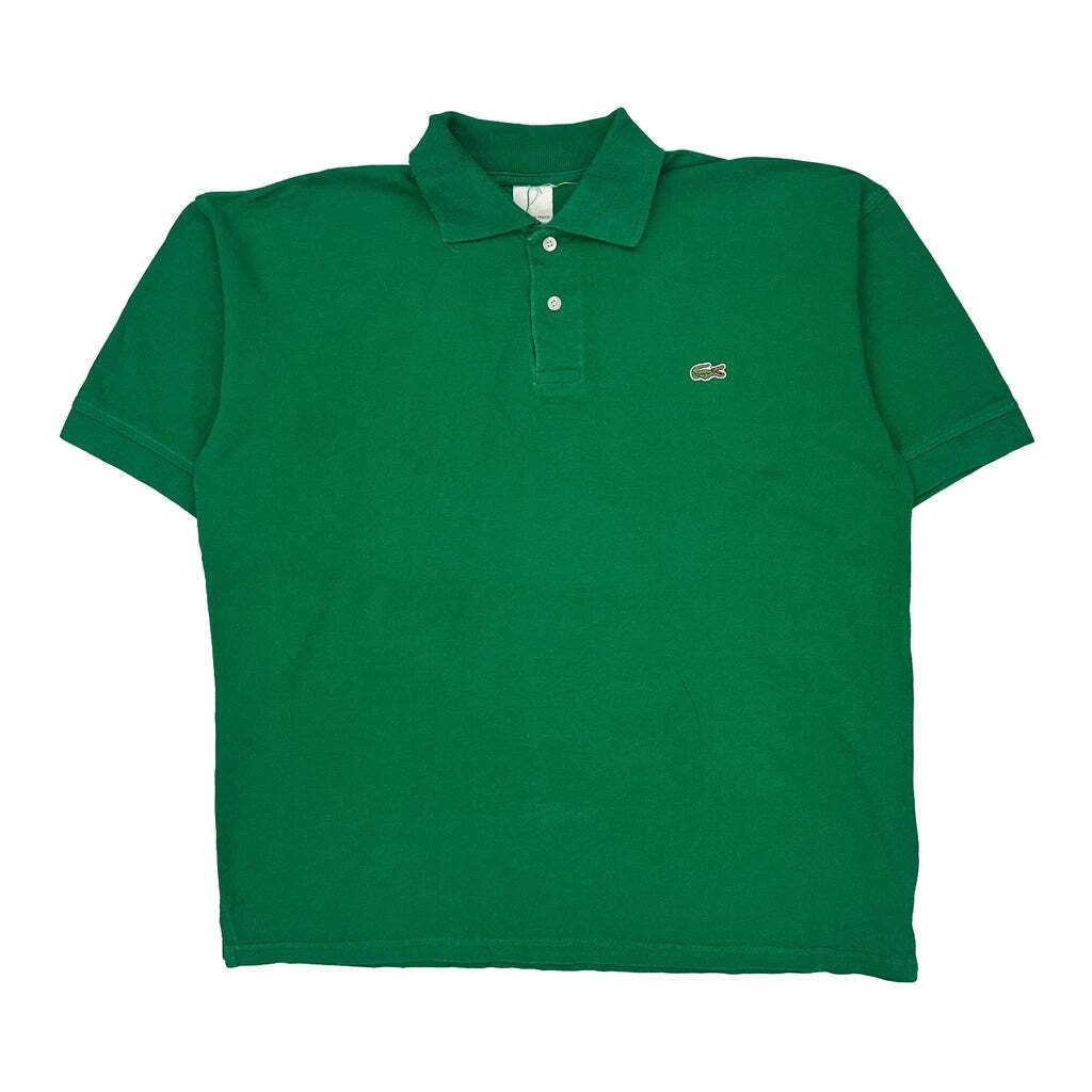 Lacoste Polo Shirt - XL Green Cotton