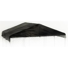 10 x 10 ft. Black Replacement Kennel Cover Tarp