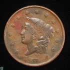 Photo of a 1837-P Large Cent from an eBay listing that sold on Jul 20, 2026