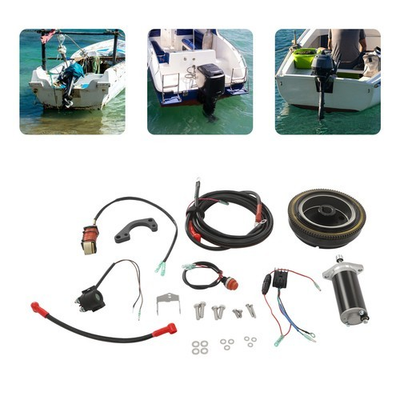 #ad Dongfa 2 Stroke 15HP 18HP Outboard Electric Starter Conversion Kit $220.83