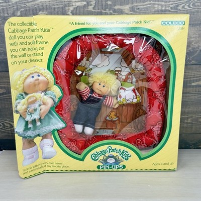 Cabbage Patch Kids Pin-Ups Brenton Rudy & His Barnyard Coleco 3934 Mini