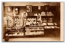 RPPC CANDY STORE & Cigar tobacco Interior Occupational ~ Gumballs
