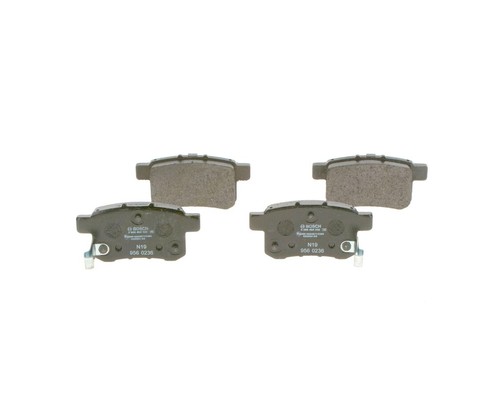 BOSCH Scheibenbremse Bremsbelagsatz Für HONDA Accord IX VIII 0986494338 - Bild 3 von 9