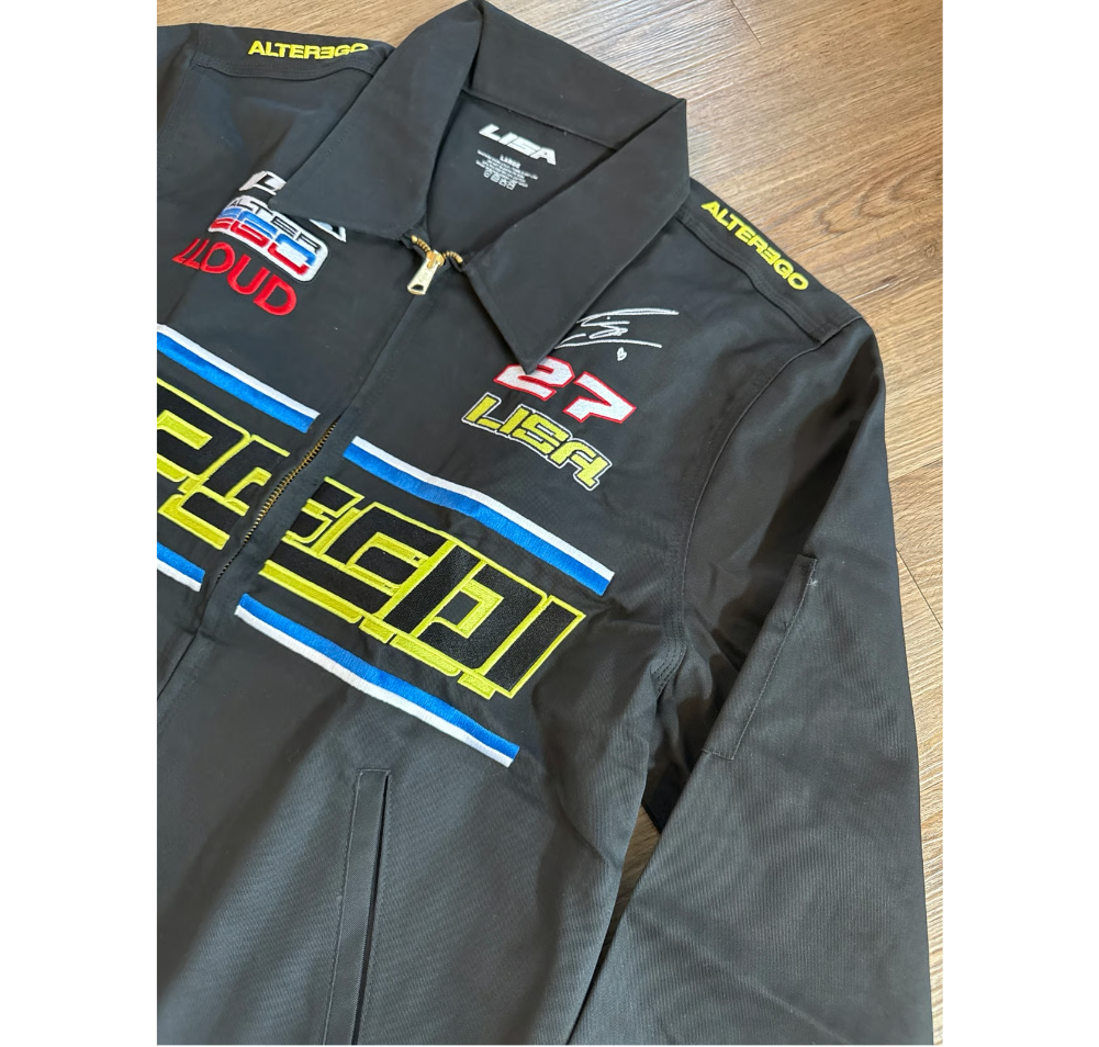 Lisa BlackPink Speedi Jacket DICKIES Large NWT K Pop LaLisa