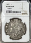 1888-S MORGAN DOLLAR NGC AU DETAILS CLEANED