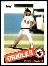 Ken Dixon 1985 Topps Traded #31T Orioles MLB READ FREE SHIPPING AutographDen