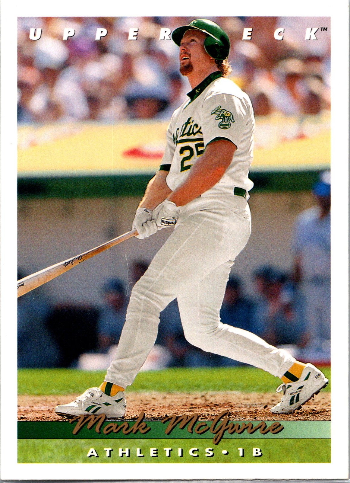 1993 Upper Deck #566 Mark McGwire Gold Hologram