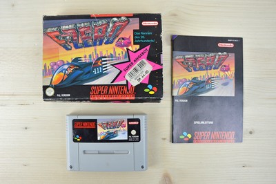 SNES - F-Zero - (OVP, mit Anleitung)