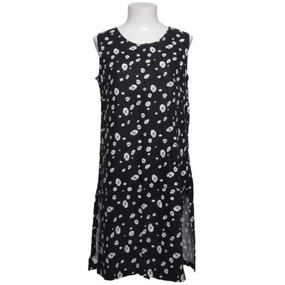 Twenty One, Kleid, Größe: 34/36, Twenty One, Schwarz/Weiß, Leinen/Viskose #8X5