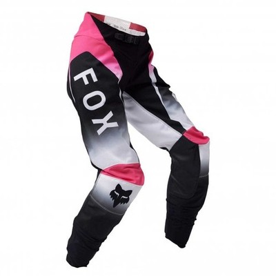 Fox Damen MX Pant - 180 LEAN (Schwarz/Pink)