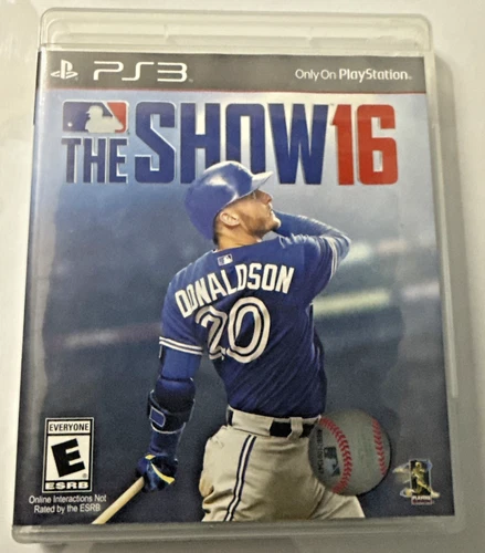 USED!!! MLB: The Show 16 Sony PlayStation 3 Case & Game PS3 - No Manual