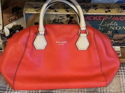 Kate Spade PXRU4617 Catherine Street Pippa 2-Way Bag Purse MARASCHINO Red *NICE*