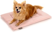 Dog Crate Pad - Soft Velvet, Reversible Bed - Machine Washable Kennel Mat for...