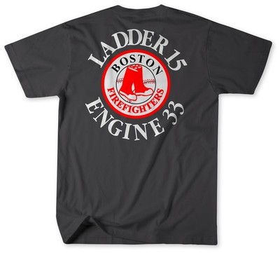 Boston Fire Department Station 33 Shirt (Unofficial) v2