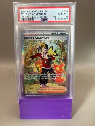 PSA 10 GEM Mint - Ethan's Adventure #236 Pokémon Destined Rivals, Graded