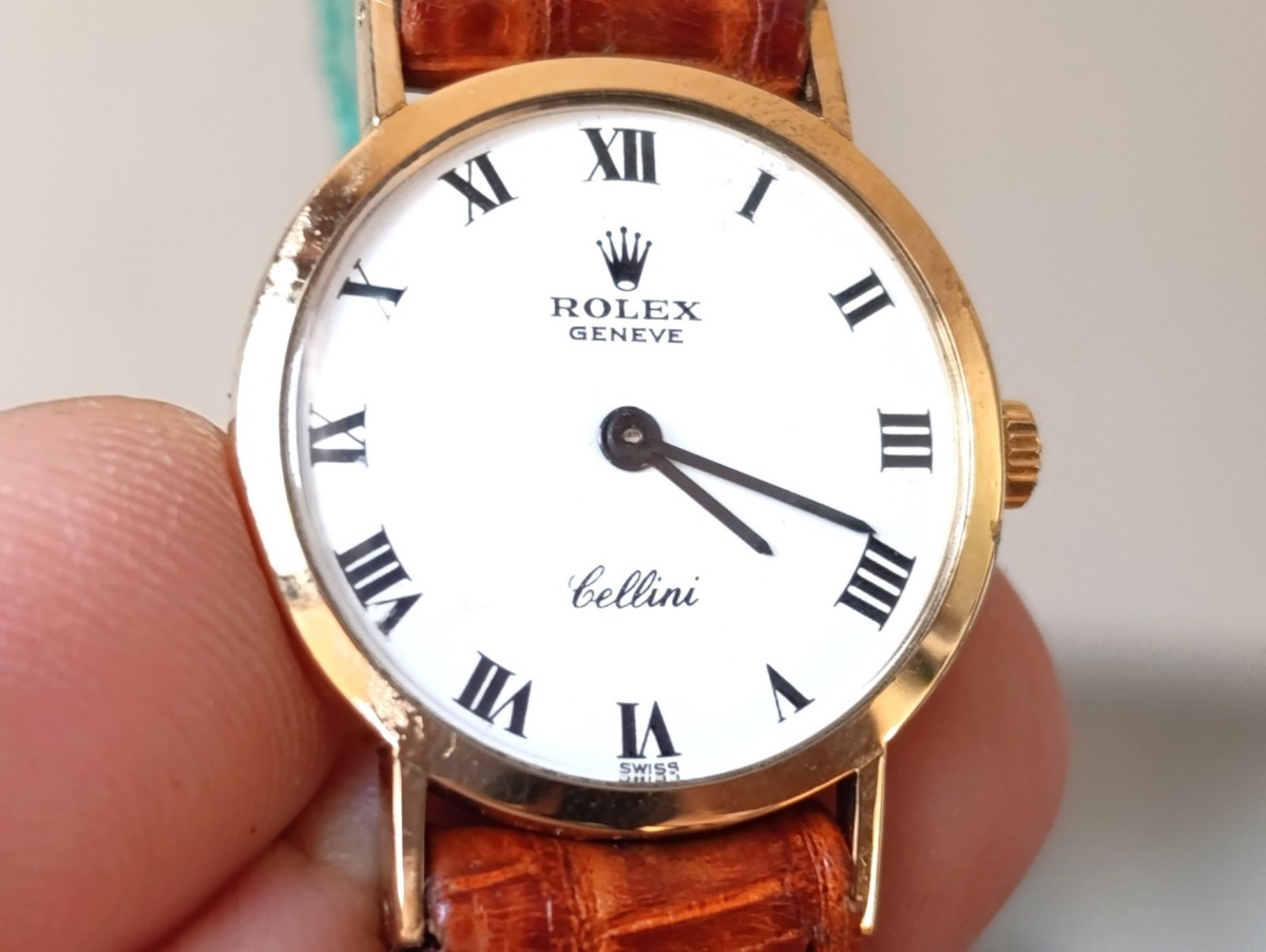 Rolex cellini lady 3600 manuale oro 750 1980 lire 14000000 - Main Image