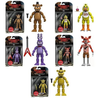Five Nights At Freddy Ennard Ballora Baby Funtime Foxy 5'' Action Figure JQ